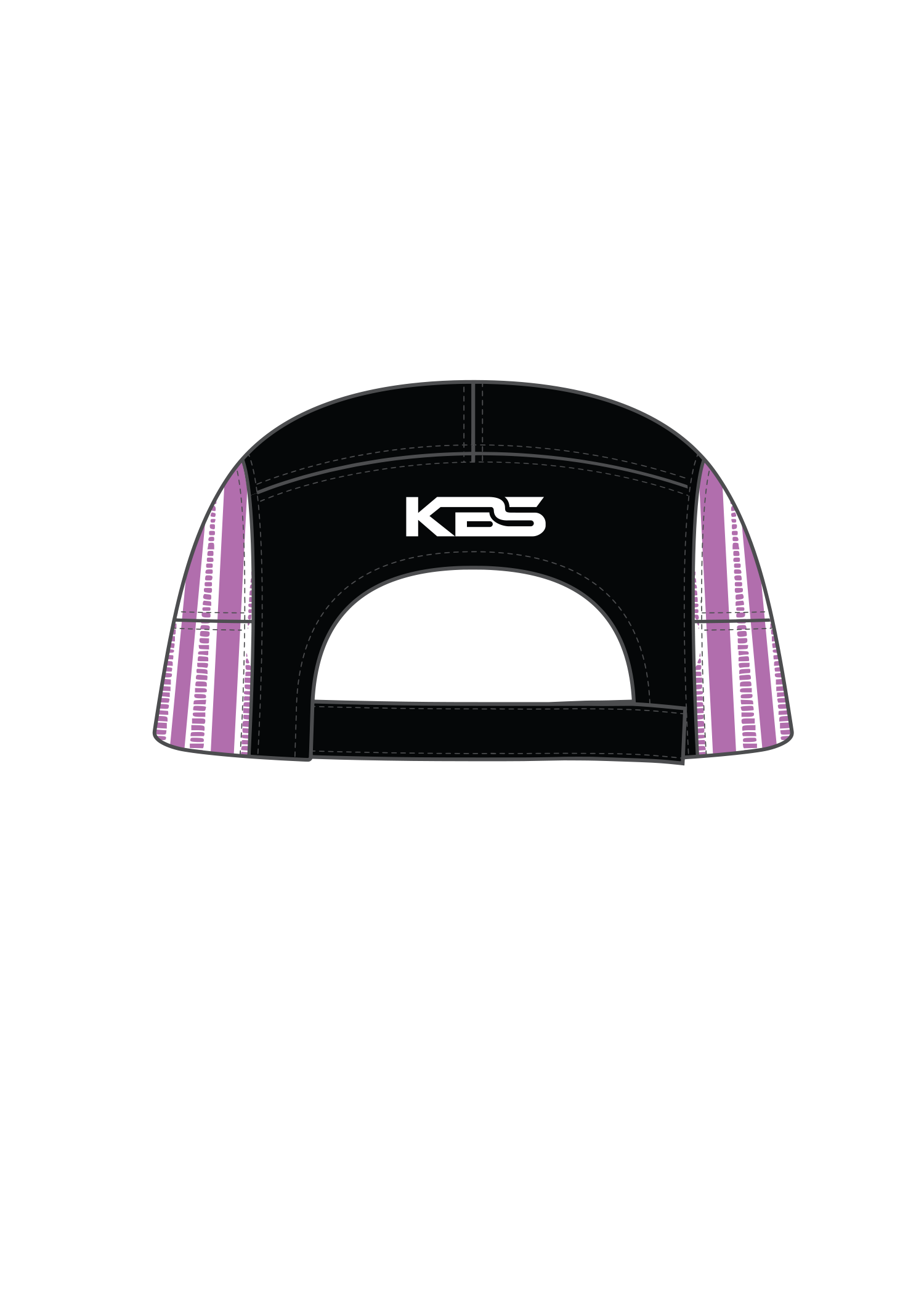Whakarewarewa School - N-Line 8 Panel Cap (Purple)