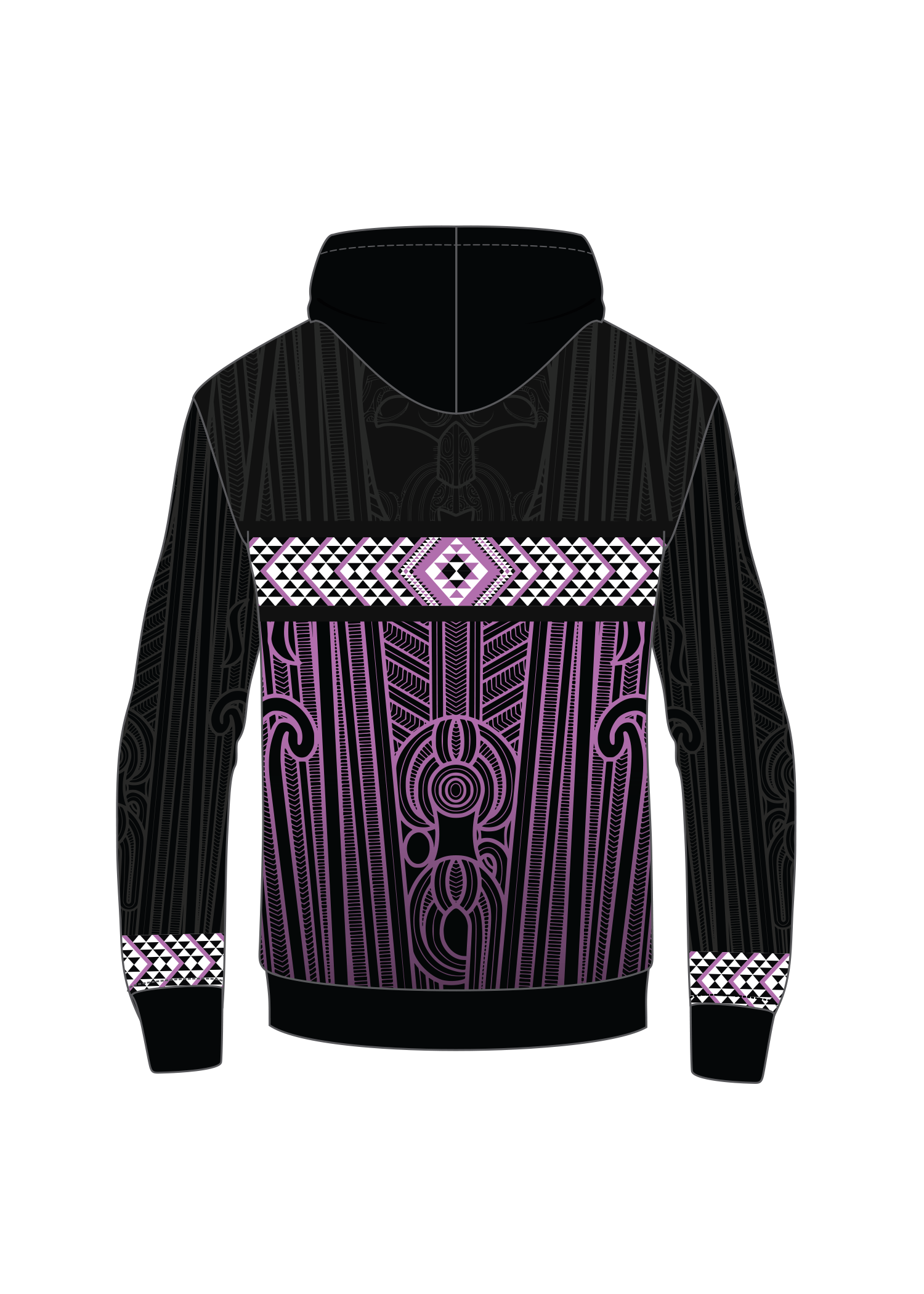 Whakarewarewa School - Hoodie (Purple)