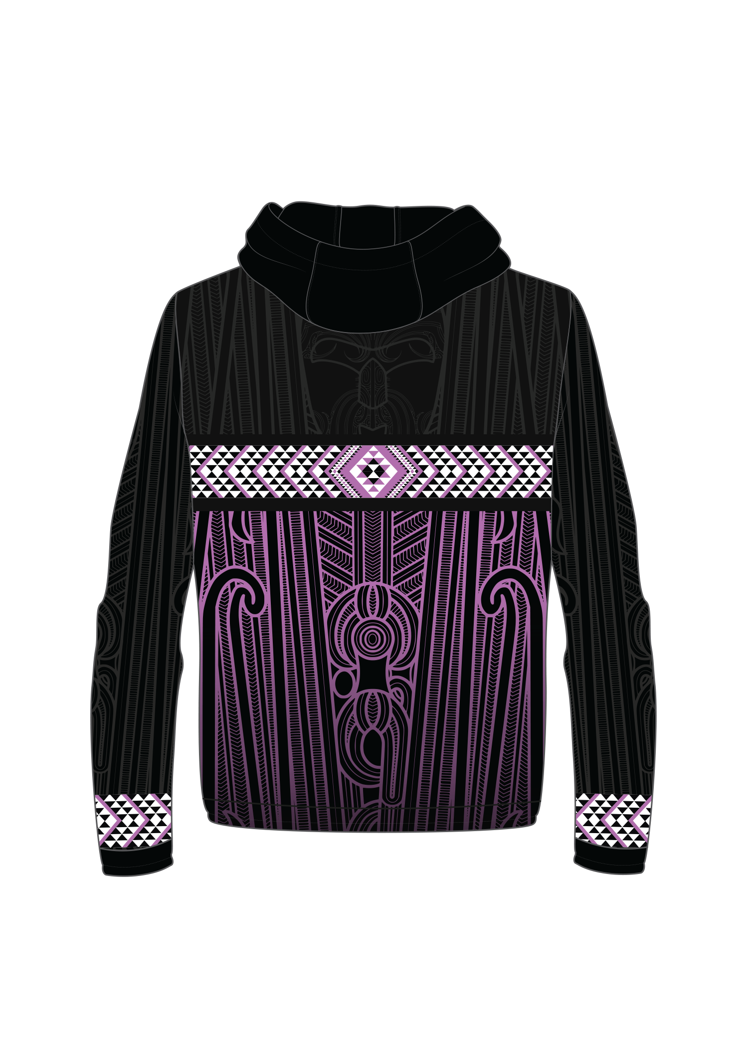 Whakarewarewa School - N-Line Jacket (Purple)