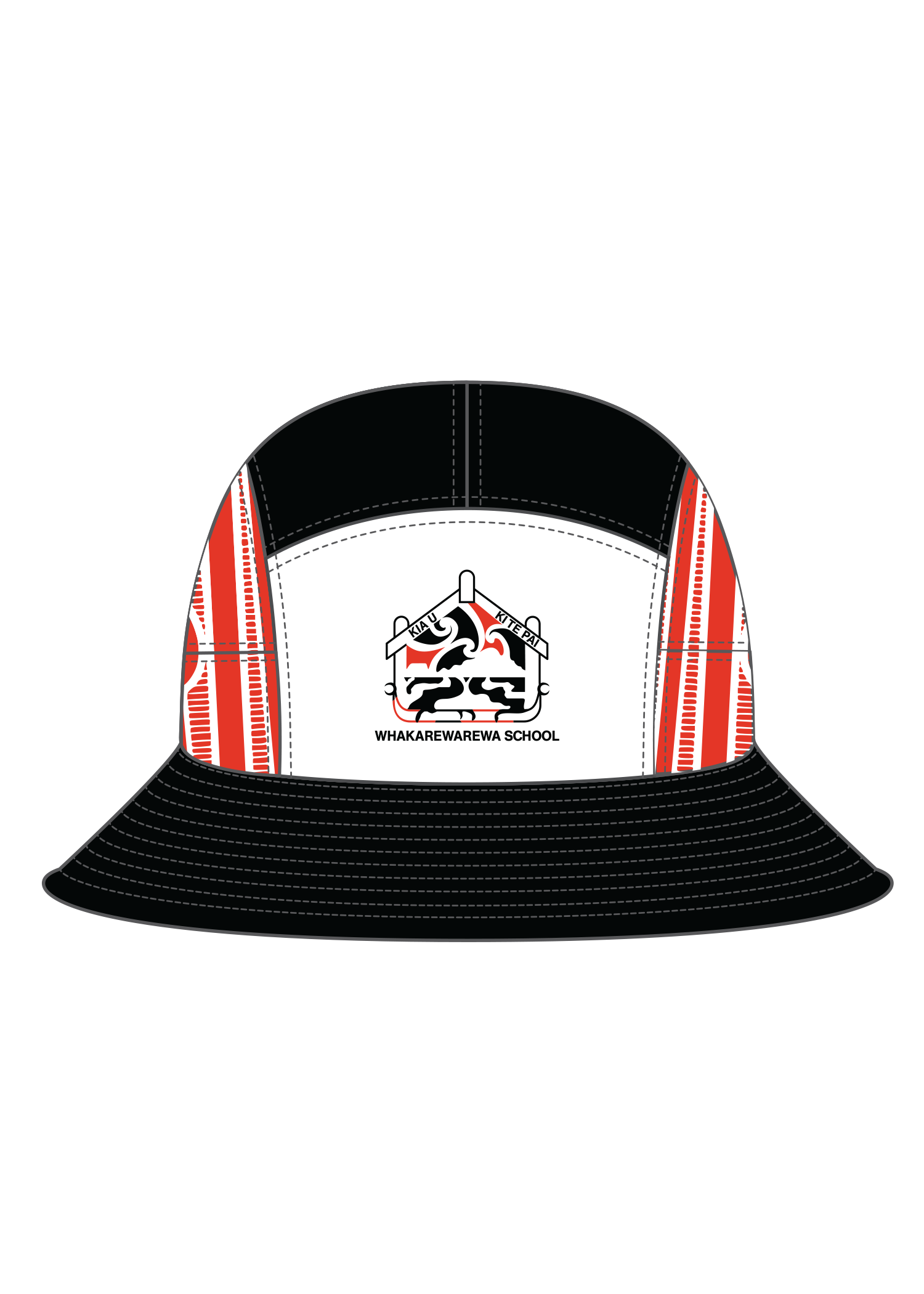 Whakarewarewa - Bucket Hat (Red)