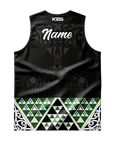Hikairo-Morehu - Singlet (Black)