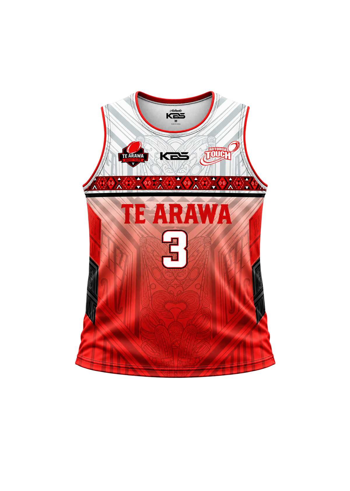 Te Arawa Touch - N-Line Singlet