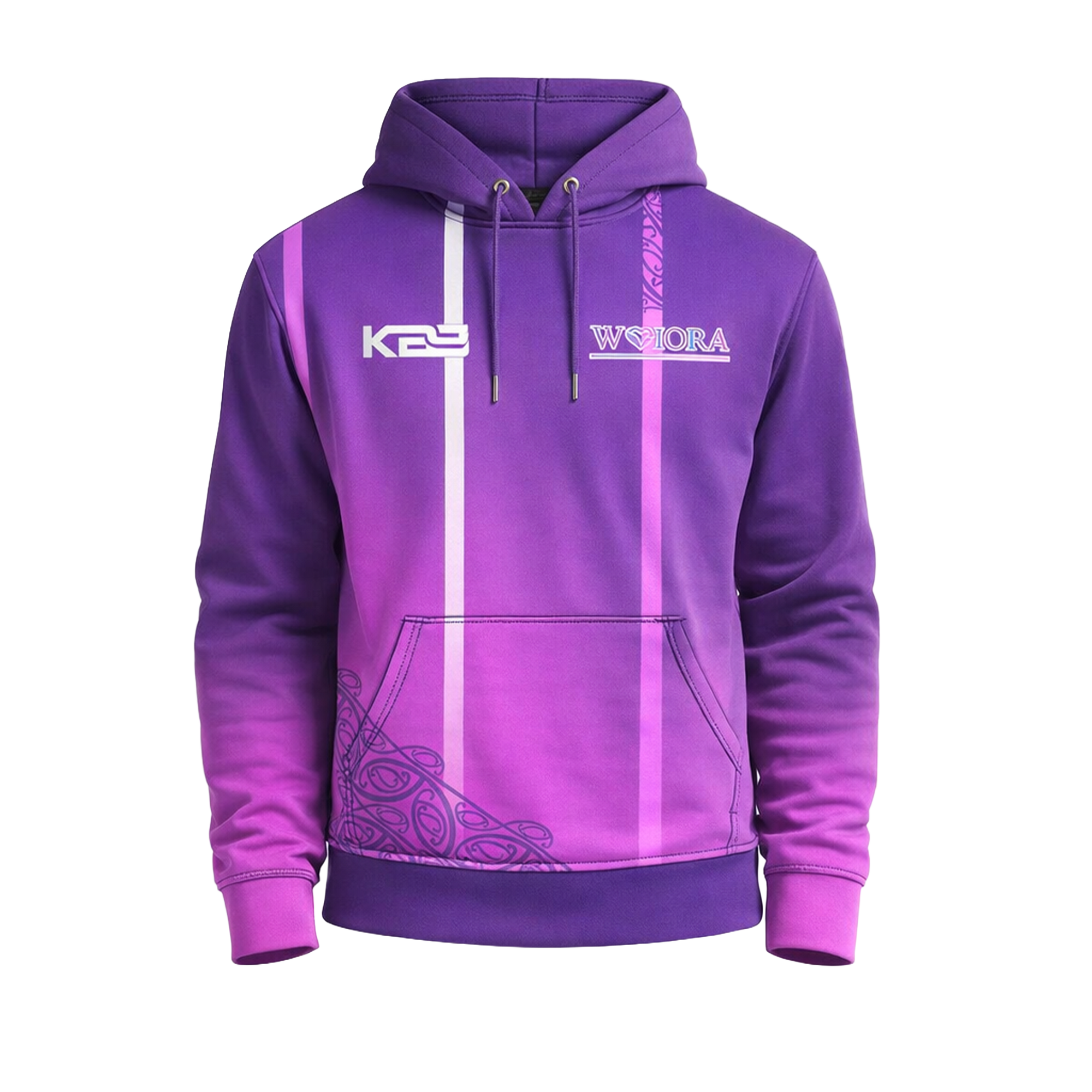 Waiora - Sublimated Hoodie (Purple)