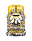 Taranaki Touch - N-Line Singlet (Yellow)