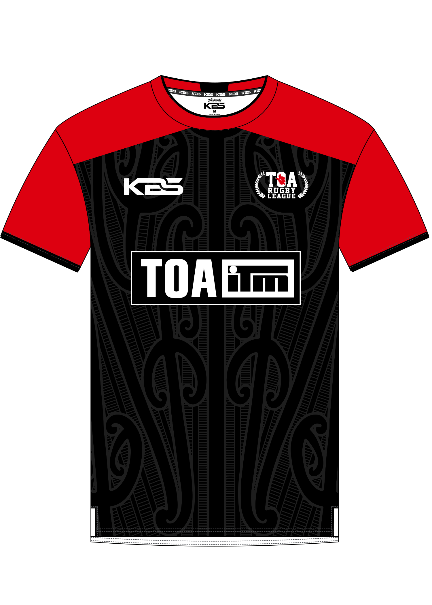 Toa Rugby League - N-Line T-Shirt