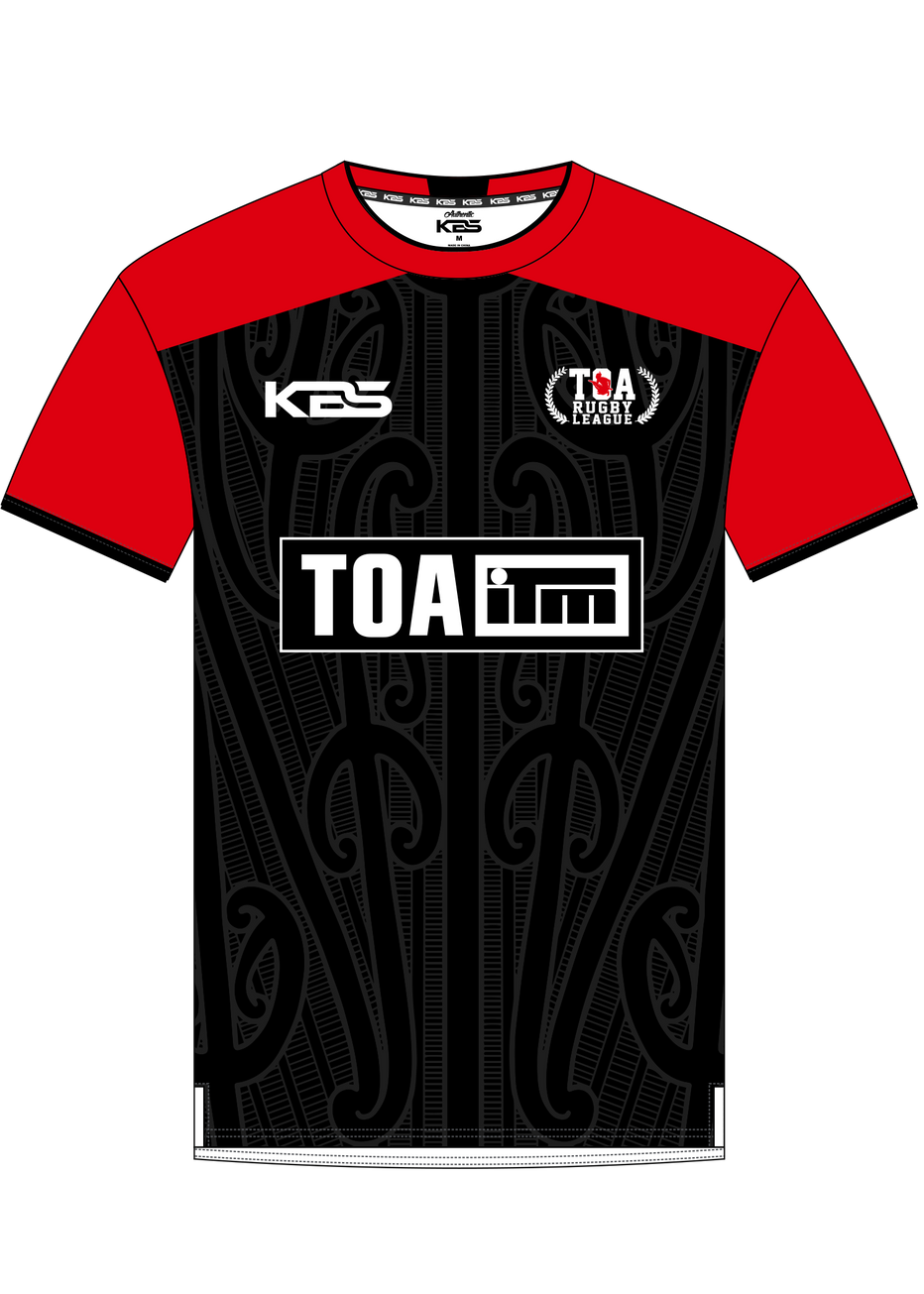 Toa Rugby League - N-Line T-Shirt – KBS Sportswear & Apparel NZ