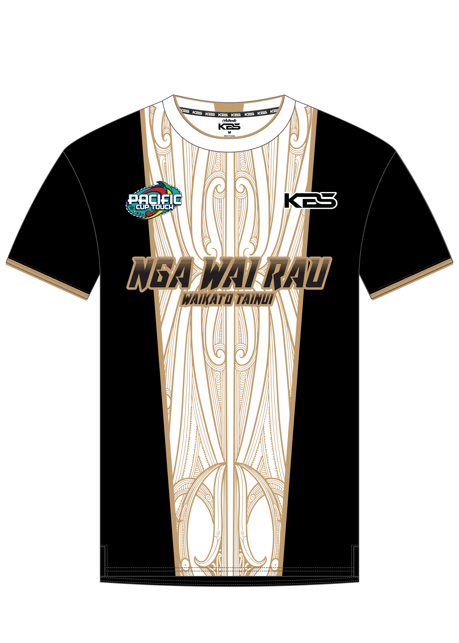 Nga Wai Rau (Waikato/Tainui) - N-Line T-Shirt