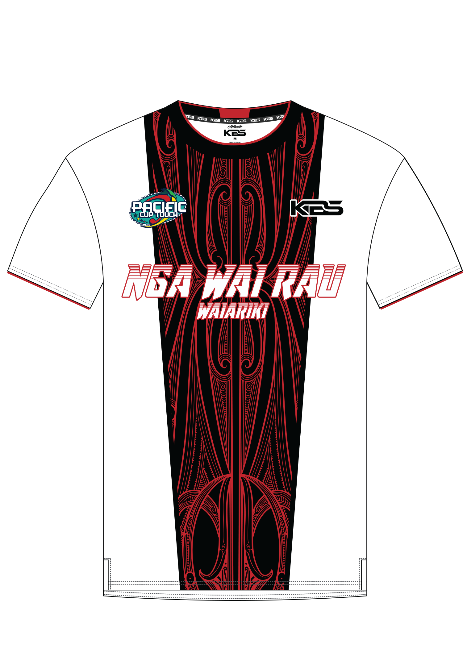Nga Wai Rau (Waiariki) - N-Line T-Shirt