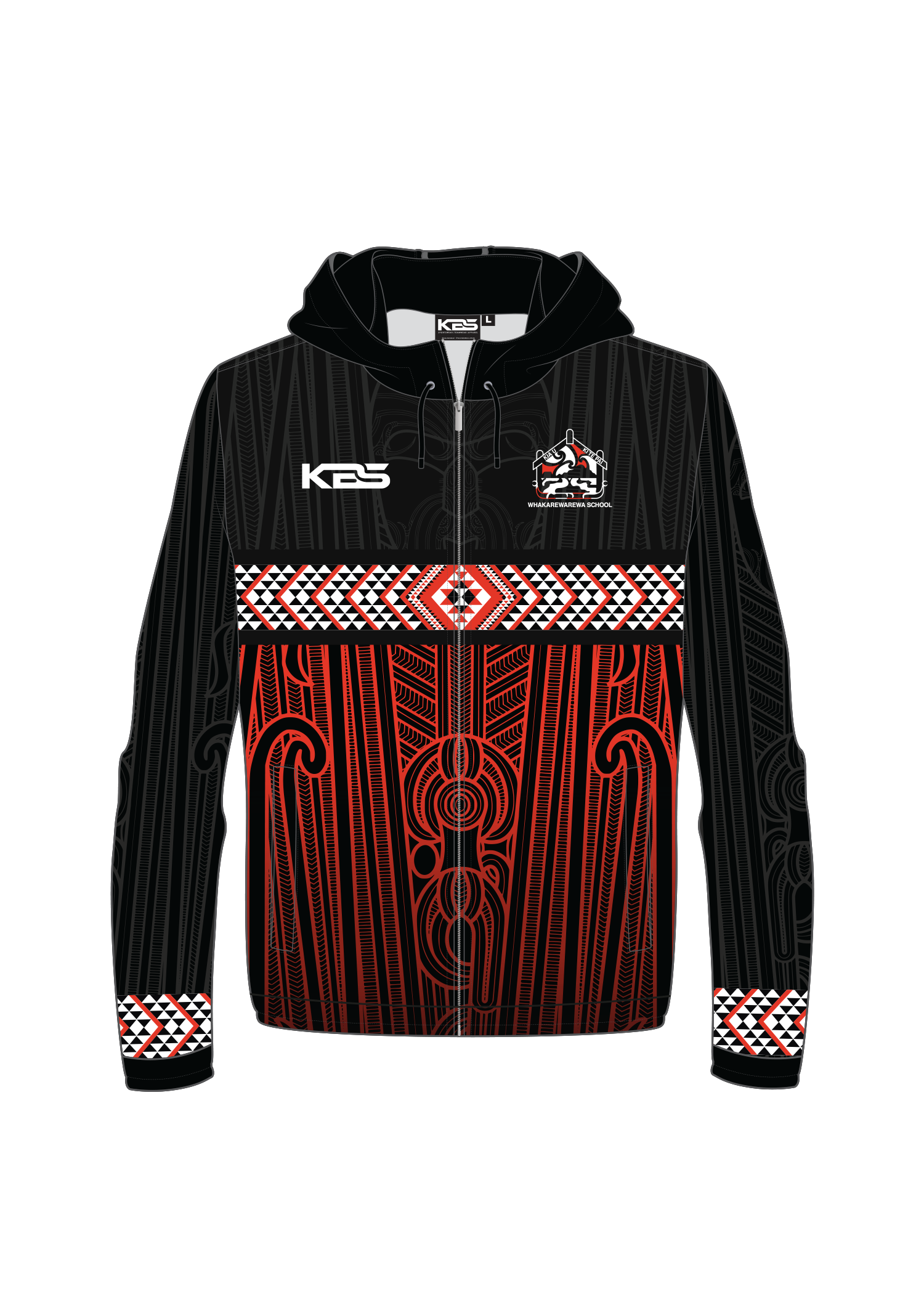Whakarewarewa School - N-Line Jacket (Red)