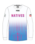 Natives Sports Performance - Long Sleeve (White, Blue & Pink)
