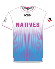 Natives Sports Performance - N-Line T-Shirt (White Blue & Pink)