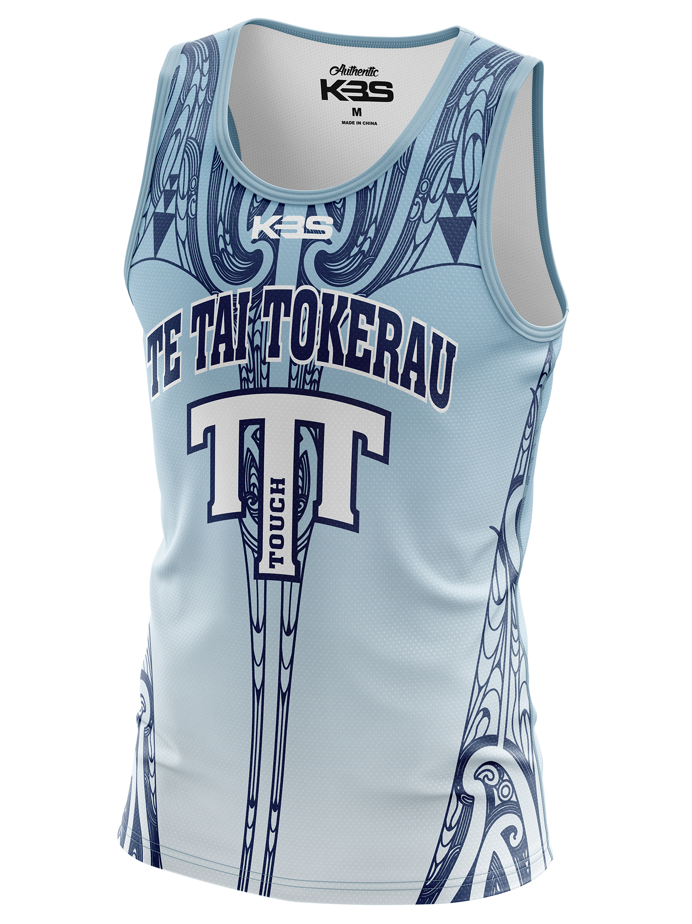 Te Tai Tokerau Touch Supporter Singlet KBS Sportswear Apparel NZ